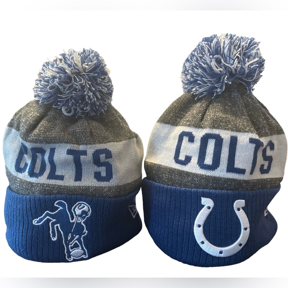 Indianapolis Colts New Era Knit Cap Set